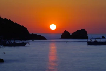 lefkada sonnenuntergang