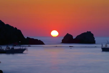 lefkada sonnenuntergang