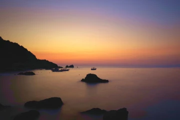 lefkada sonnenuntergang